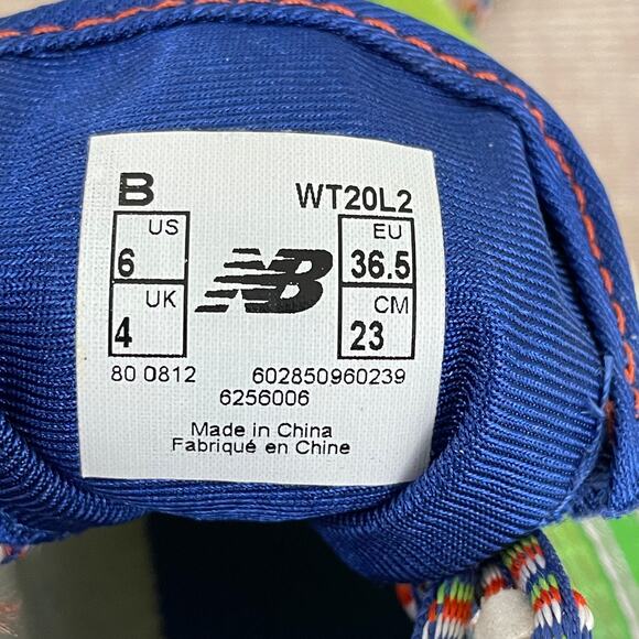 New Balance WT20L2 Minimus 20v2 Blue Green Barefoot Running Shoes Women’s 6 B - Picture 15 of 15